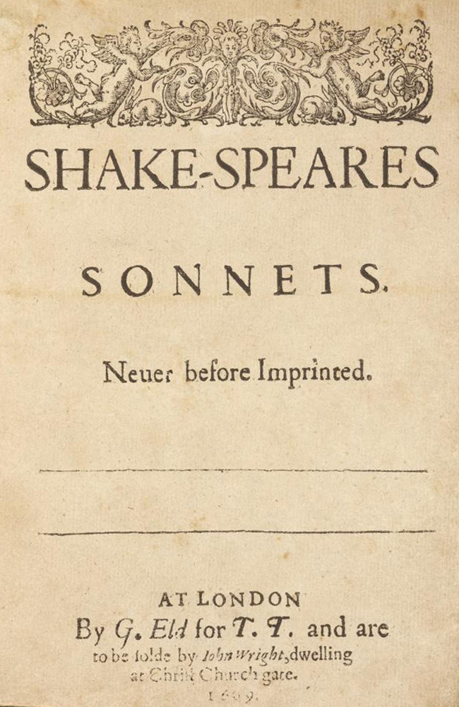 Shakespeare's Sonnets Shakespeare's Sonnets