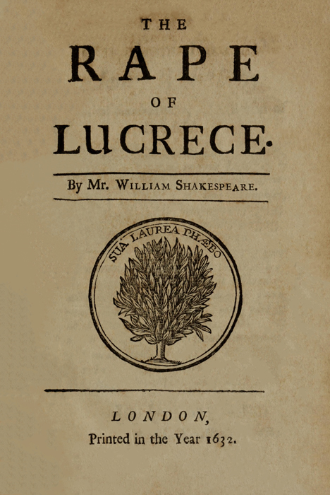 Lucrece'nin Tecavüzü Lucrece'nin Tecavüzü