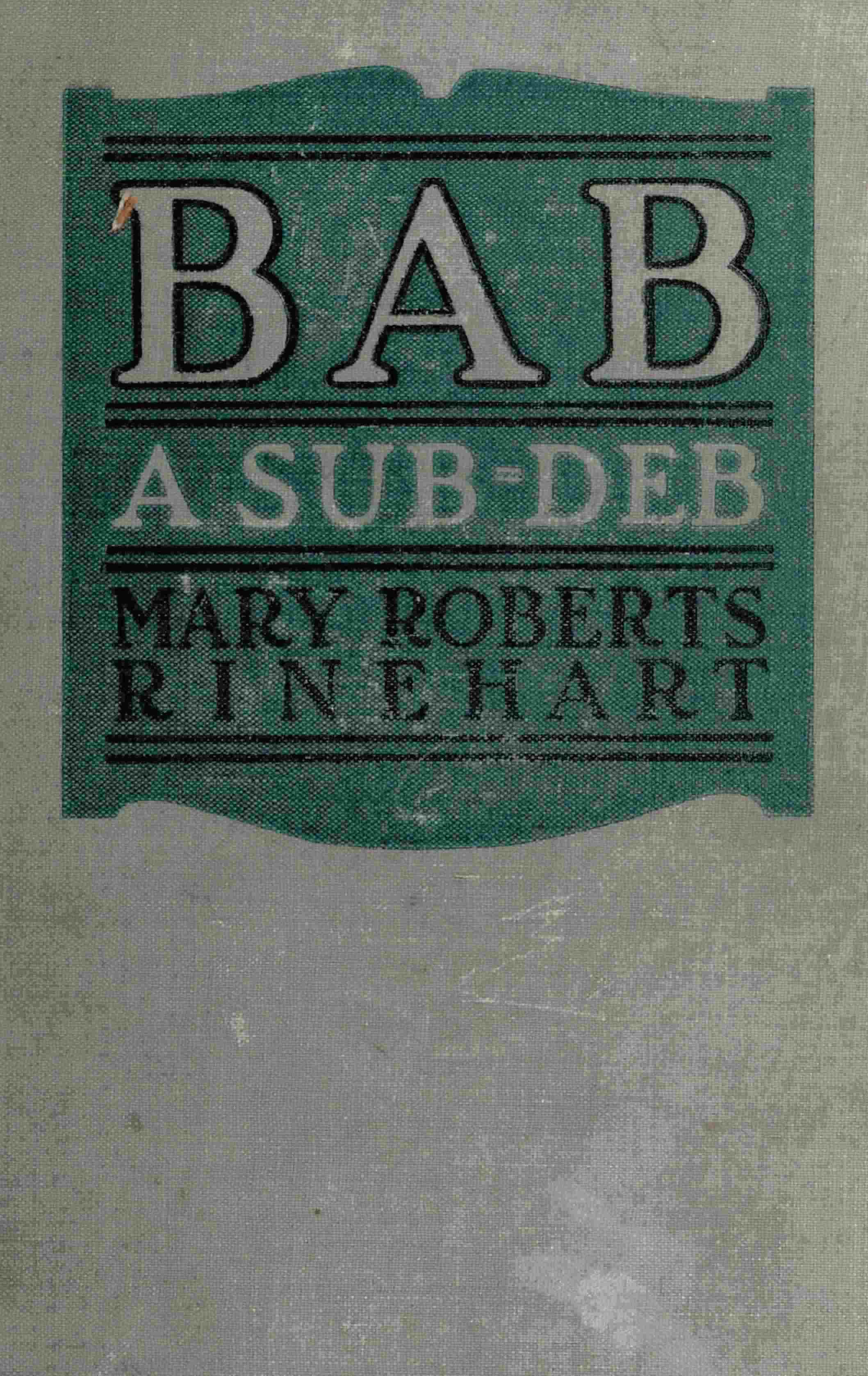 Bab: A Sub-Deb Bab: A Sub-Deb
