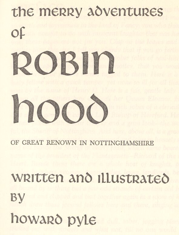 Howard Pyle - Robin Hood'un Neşeli Maceraları