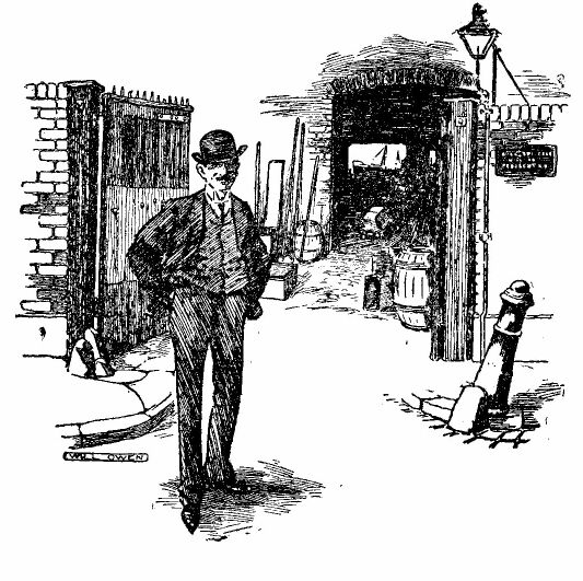 'mr. Richard Catesby, Second Officer of the Ss. <i>wizard</i>, Emerged from the Dock-gates in High Good-humour.'