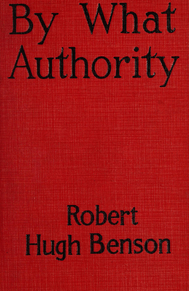 By What Authority? By What Authority?