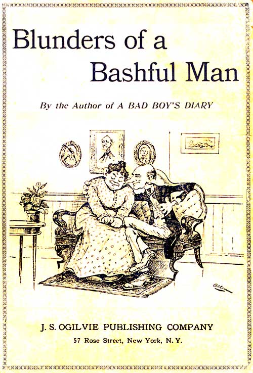 The Blunders of a Bashful Man The Blunders of a Bashful Man