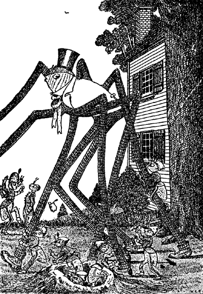 The Ant Soldiers Rushed at Daddy The Ant Soldiers Rushed at Daddy