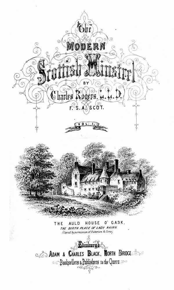The Modern Scottish Minstrel, Volumes 1-6. The Songs of Scotland of the Past Half Century The Modern Scottish Minstrel, Volumes 1-6. The Songs of Scotland of the Past Half Century