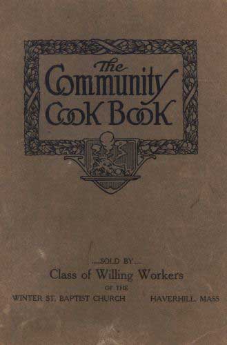 The Community Cook Book The Community Cook Book