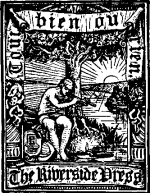 Riverside Press Logo. Riverside Press Logo.