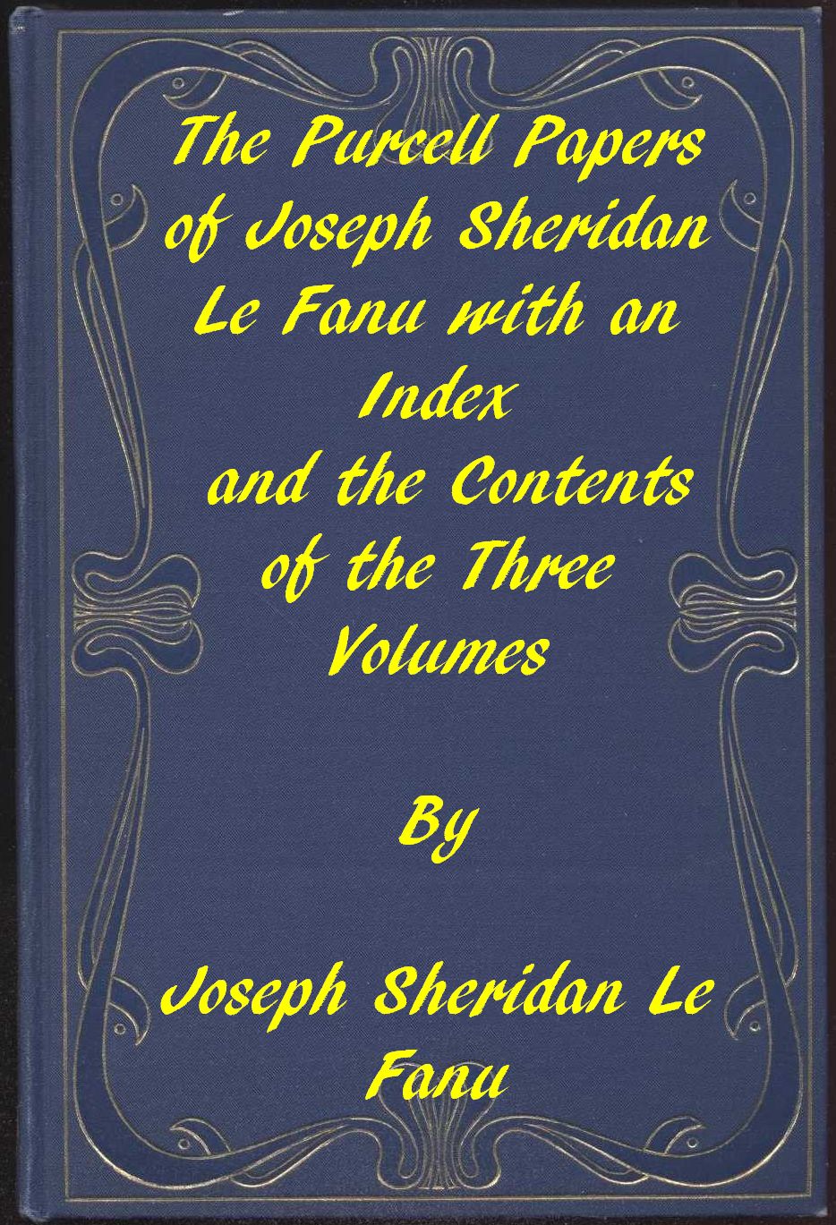 The Purcell Papers: Index and Contents of the Three Volumes The Purcell Papers: Index and Contents of the Three Volumes