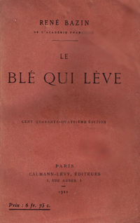 Le Blé qui lève Le Blé qui lève