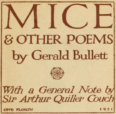 Mice & Other Poems Mice & Other Poems