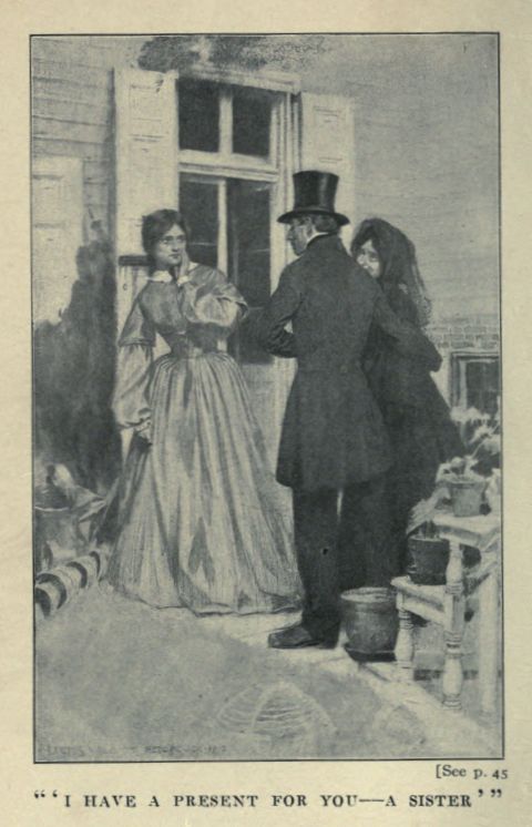"'I HAVE A PRESENT FOR YOU--A SISTER'" See p. 45