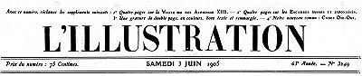 L'Illustration, No. 3249, 3 Juin 1905 L'Illustration, No. 3249, 3 Juin 1905