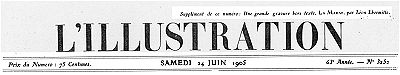 L'Illustration, No. 3252, 24 Juin 1905 L'Illustration, No. 3252, 24 Juin 1905
