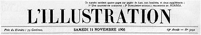 L'Illustration, No. 3272, 11 Novembre 1905 L'Illustration, No. 3272, 11 Novembre 1905