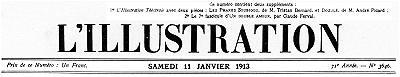 L'Illustration, No. 3646, 11 Janvier 1913 L'Illustration, No. 3646, 11 Janvier 1913