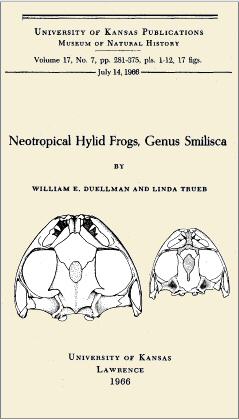 Neotropical Hylid Frogs, Genus Smilisca Neotropical Hylid Frogs, Genus Smilisca