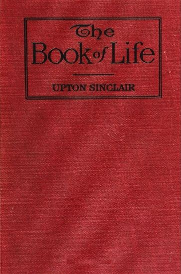 Upton Sinclair - Hayat Kitabı