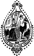 TUTA SUB AEGIDE PALLAS drukkersmerk E.J. Brill