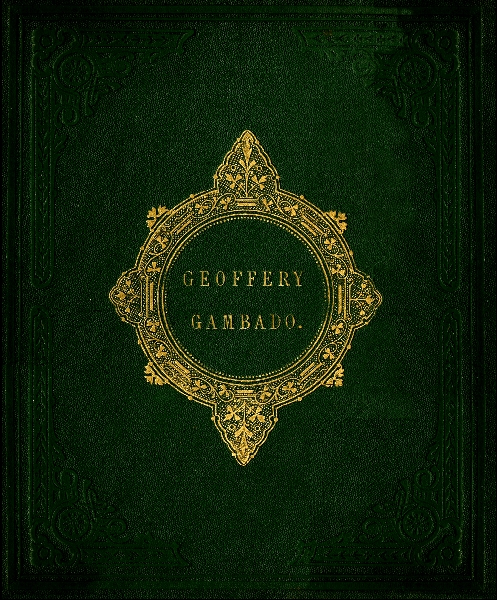 Geoffery Gambado
A Simple Remedy for Hypochondriacism and Melancholy Splenetic Humours