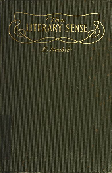The Literary Sense The Literary Sense
