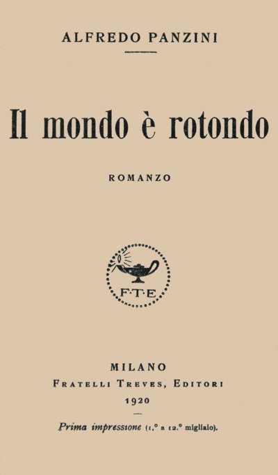 Il mondo è rotondo: romanzo