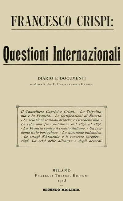 Questioni internazionali Questioni internazionali