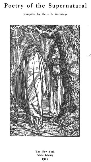 Poetry of the Supernatural Poetry of the Supernatural