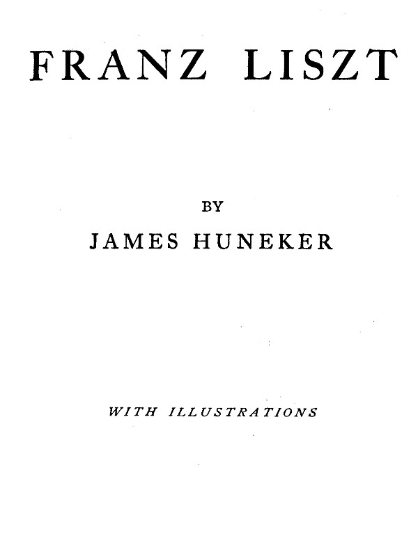 Franz Liszt