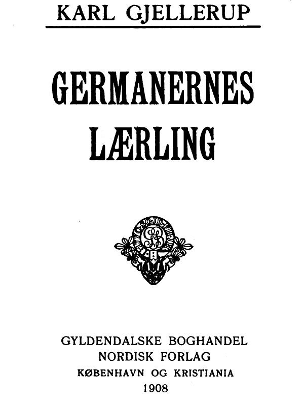 Germanernes Lærling Germanernes Lærling