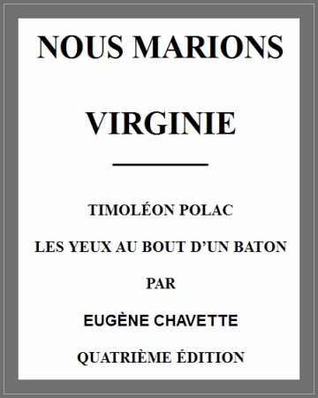 Nous marions Virginie