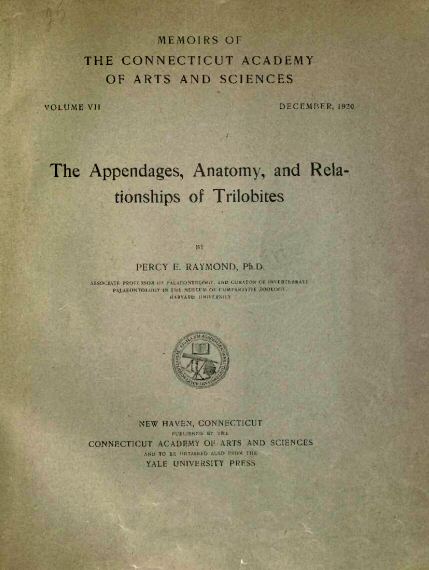 The Appendages, Anatomy, and Relationships of Trilobites The Appendages, Anatomy, and Relationships of Trilobites