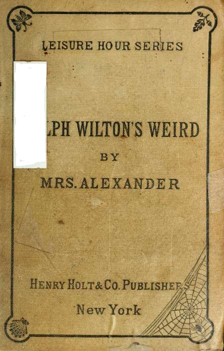 Ralph Wilton's weird Ralph Wilton's weird