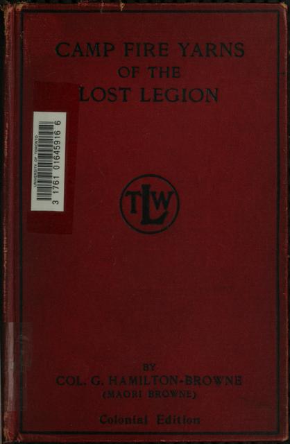 Camp Fire Yarns of the Lost Legion Camp Fire Yarns of the Lost Legion