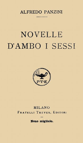 Novelle d'ambo i sessi Novelle d'ambo i sessi