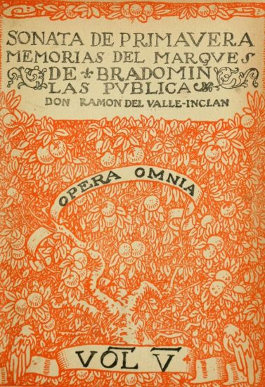 Sonata de primavera: memorias del marqués de Bradomín Sonata de primavera: memorias del marqués de Bradomín