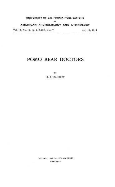 Pomo Bear Doctors