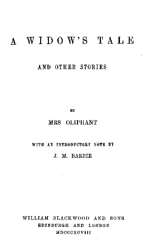 A Widow's Tale, and Other Stories A Widow's Tale, and Other Stories