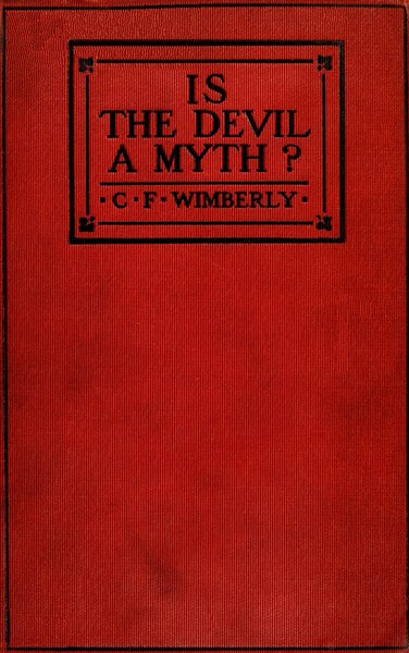 Is the Devil a Myth? Is the Devil a Myth?