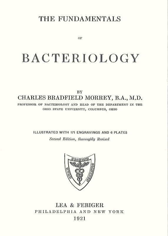 The Fundamentals of Bacteriology The Fundamentals of Bacteriology