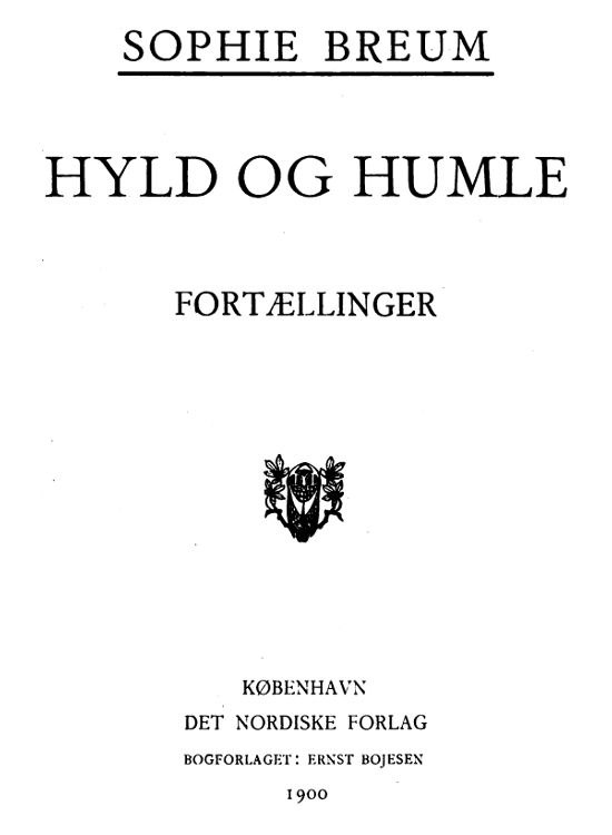 Hyld og Humle: Fortællinger Hyld og Humle: Fortællinger