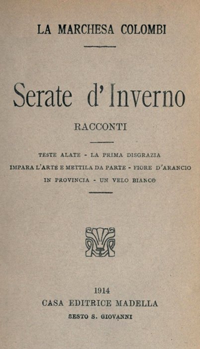 Serate d'inverno Serate d'inverno