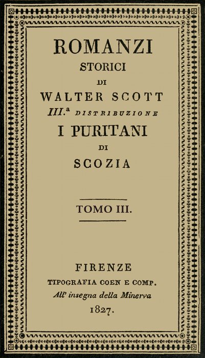 I Puritani di Scozia, vol. 3 I Puritani di Scozia, vol. 3