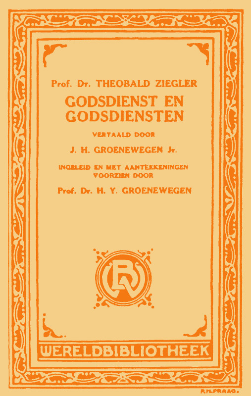 Godsdienst en godsdiensten Godsdienst en godsdiensten