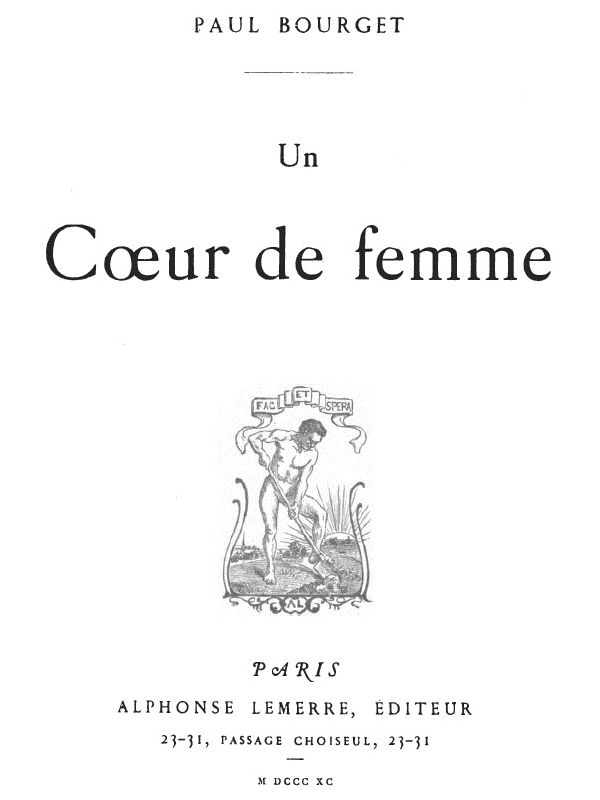 Un Coeur de femme Un Coeur de femme