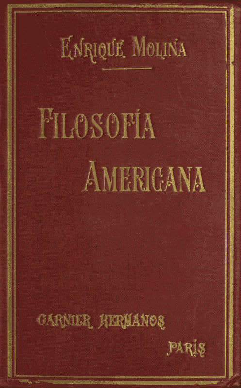 Filosofía Americana: Ensayos