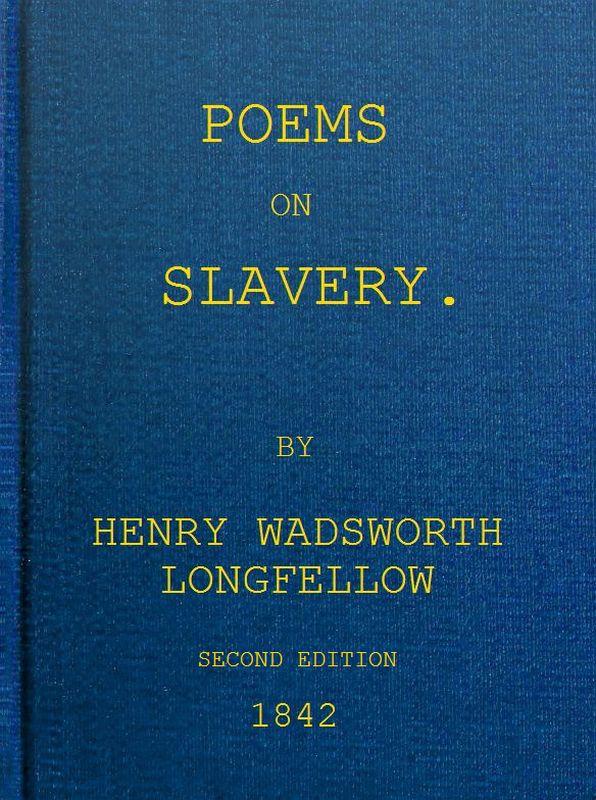 Poems on Slavery Poems on Slavery