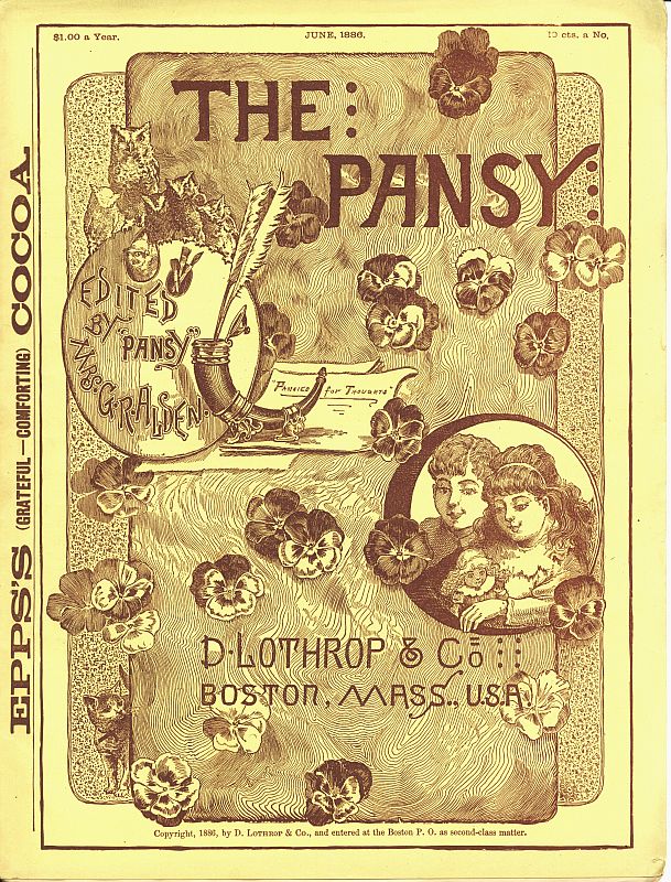 The Pansy Magazine, June 1886 The Pansy Magazine, June 1886