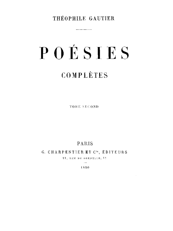 Poésies Complètes - Tome 2 Poésies Complètes - Tome 2