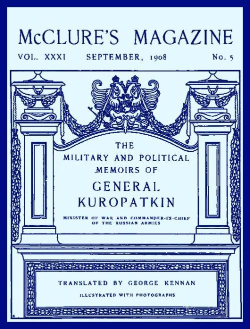 McClure's Magazine, Vol. XXXI, September 1908, No. 5 McClure's Magazine, Vol. XXXI, September 1908, No. 5
