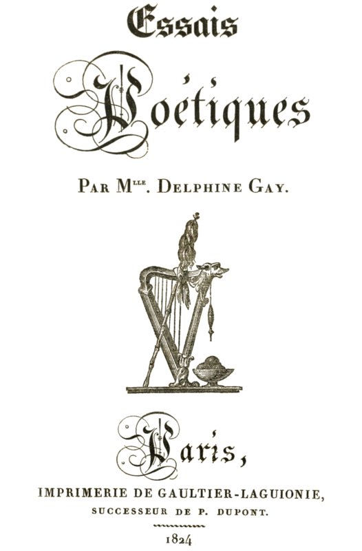 Essais poétiques Essais poétiques